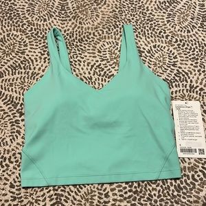 Lululemon Align Tank. Size 6. New with tags. Blue/green color